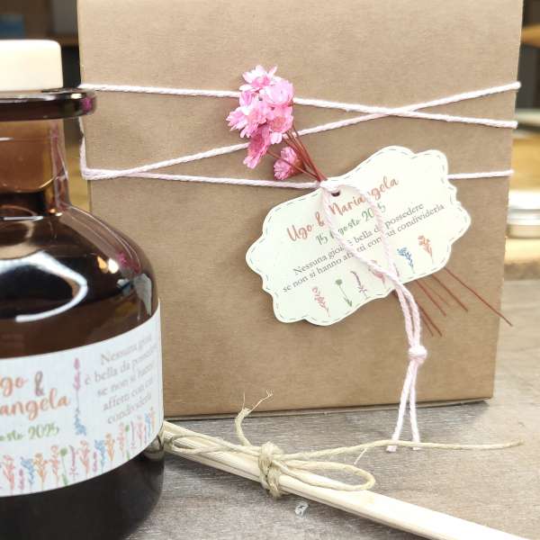 bomboniera diffusore con bastroncini